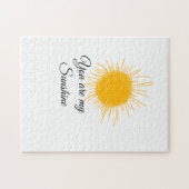 あなたは私のサンシャインイエローオレンジの太陽の光を追加nam ジグソーパズル (横)