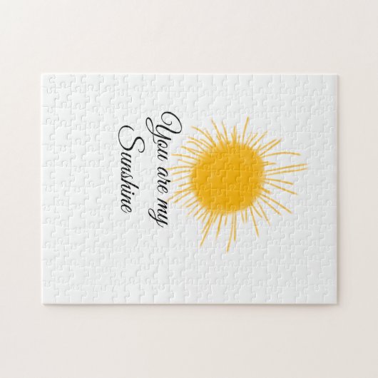 あなたは私のサンシャインイエローオレンジの太陽の光を追加nam ジグソーパズル (横)