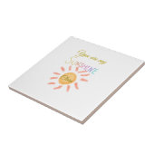 あなたは私のサンシャインイエローオレンジの太陽の光を追加nam タイル (側面)