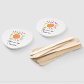 あなたは私のサンシャインイエローオレンジの太陽の光を追加nam ハンドファン (組立なし)