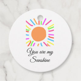 あなたは私のサンシャインイエローオレンジの太陽の光を追加nam フェイバータグ