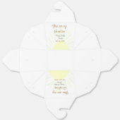 あなたは私のサンシャインイエローパステルの誕生日の追加nam フェイバーボックス (見開き)