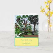 あなたは私のサンシャインガーデンカード カード (黄色い花)