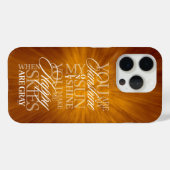 あなたは私のサンシャインケースメイトiPhoneケース Case-Mate iPhoneケース (裏面 (横))