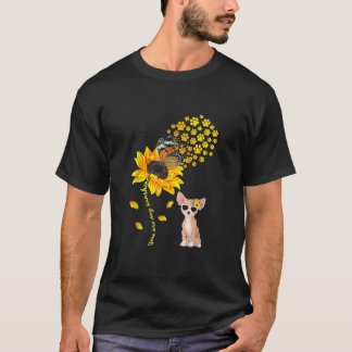 あなたは私のサンシャインサンフラワーチワアワ男性の女性である Tシャツ