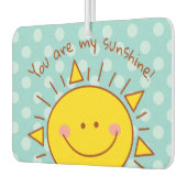 あなたは私のサンシャインハッピーカワイサニーデー カーエアーフレッシュナー (左)