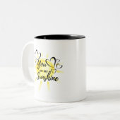 あなたは私のサンシャインハートサン ツートーンマグカップ (正面左)