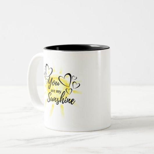 あなたは私のサンシャインハートサン ツートーンマグカップ (正面左)