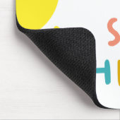 あなたは私のサンシャインパステルだ マウスパッド (コーナー)