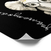 あなたは私のサンシャインヒッピーひまわり象の贈り物である ポスター (角)