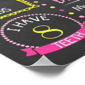 あなたは私のサンシャインファースト誕生日シャルボード ポスター (角)