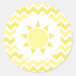 あなたは私のサンシャインベビーシャワー封筒用シール ラウンドシール