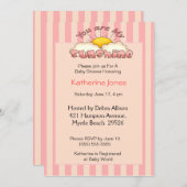 あなたは私のサンシャインベビーシャワー招待状 招待状 (正面/裏面)