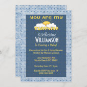 あなたは私のサンシャインベビーシャワー招待状 招待状 (正面/裏面)