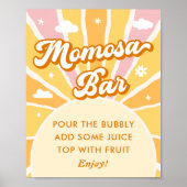 あなたは私のサンシャインベビーシャワー桃佐バー ポスター (正面)