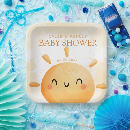 あなたは私のサンシャインベビーシャワー紙プレート ペーパープレート (パーティー)