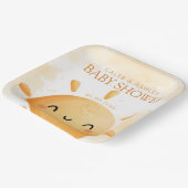 あなたは私のサンシャインベビーシャワー紙プレート ペーパープレート (傾斜あり)