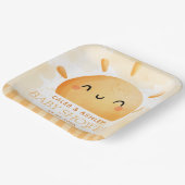 あなたは私のサンシャインベビーシャワー紙プレート ペーパープレート (傾斜あり)