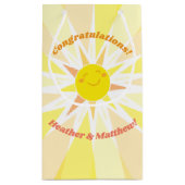 あなたは私のサンシャインベビーシャワー スモールペーパーバッグ (裏面)