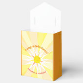 あなたは私のサンシャインベビーシャワー フェイバーボックス (オープン)