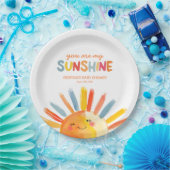 あなたは私のサンシャインベビーシャワー ペーパープレート (パーティー)