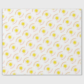 あなたは私のサンシャインベビーシャワー ラッピングペーパー (フラット)