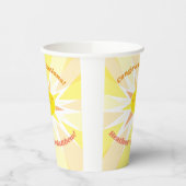 あなたは私のサンシャインベビーシャワー 紙コップ (左)