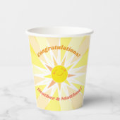 あなたは私のサンシャインベビーシャワー 紙コップ (正面)