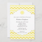 あなたは私のサンシャインベビーブライダルシャワー招待状 招待状 (正面)