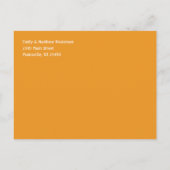 あなたは私のサンシャインベビー誕生のお知らせ ポストカード (裏面)