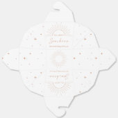 あなたは私のサンシャインボホベイビーシャワー フェイバーボックス (見開き)