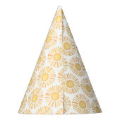 あなたは私のサンシャインボーホバースデーパーティーだ パーティーハット (裏面)