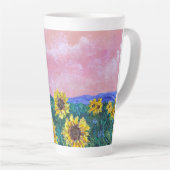 あなたは私のサンシャインラテコーヒーマグ カフェラテマグ (右アングル)