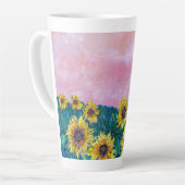 あなたは私のサンシャインラテコーヒーマグ カフェラテマグ (左アングル)