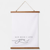 あなたは私のサンシャインラビー子供部屋デコールデュオ 吊り下げ型タペストリー (正面2)