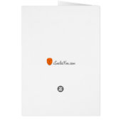 あなたは私のサンシャインラブパーソナライズされたハートカード (裏面)