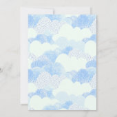 あなたは私のサンシャインレインボーシャワーベイビーシャワーI 招待状 (裏面)