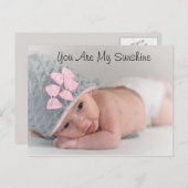 あなたは私のサンシャイン写真はがき ポストカード (正面/裏面)