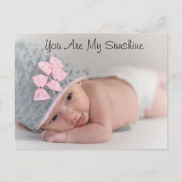 あなたは私のサンシャイン写真はがき ポストカード