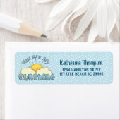 あなたは私のサンシャイン男の赤ちゃんシャワー ラベル (インサイチュ)