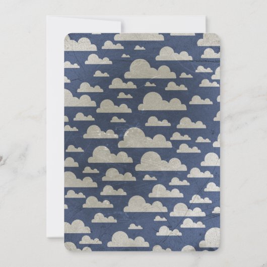 あなたは私のサンシャイン誕生日招待状 招待状 (裏面)