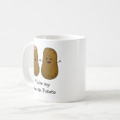あなたは私のジャガイモ コーヒーマグカップ (正面左)