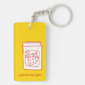 あなたは私のジャムにSunFunバター。 キーホルダー (裏面)