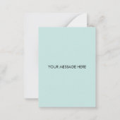 あなたは私のジャムバレンタイン、子供の学校の教室 ノートカード (裏面)