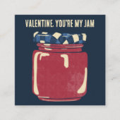 あなたは私のジャム教室のバレンタインのカードだ エンクロージャーカード (正面)