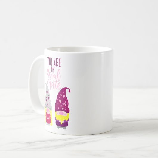 あなたは私のソウルメイトのコーヒーマグだ コーヒーマグカップ (正面左)