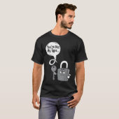 あなたは私のタイプじゃない錠前鍵鍵屋さん Tシャツ (正面フル)