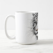 あなたは私のトラ野生動物 コーヒーマグカップ (左)