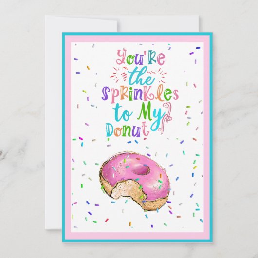 あなたは私のドーナツ教室に振りかける シーズンカード (正面)