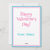 あなたは私のドーナツ教室に振りかける シーズンカード (裏面)